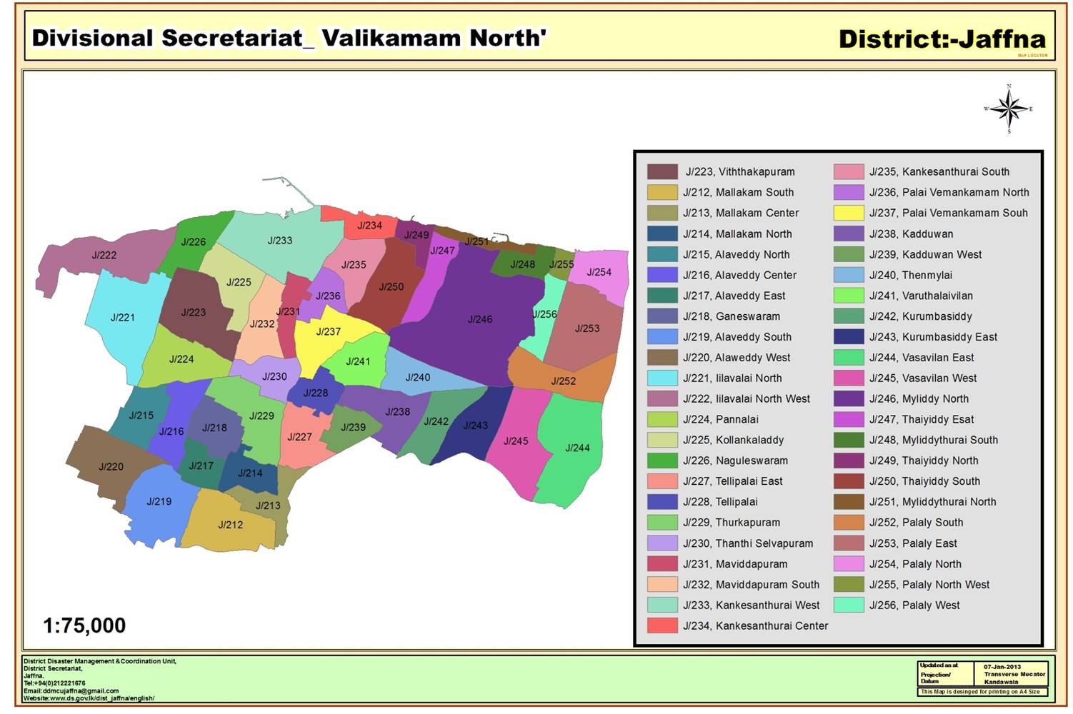 Divison Map